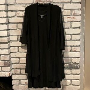 Pre-Owned 2-Piece Black R&M Richards Jacket Dress, Plus Size 1X.